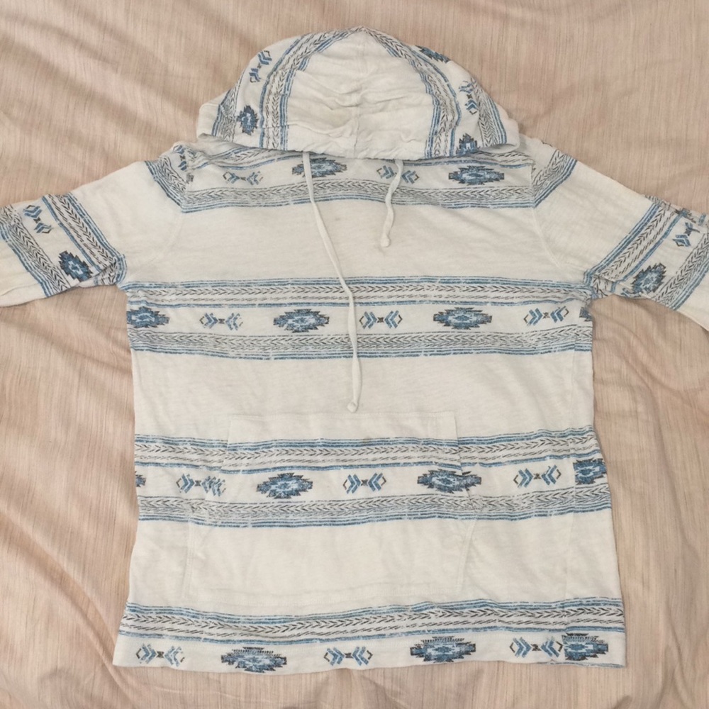 Aéropostale Women’s small white/blue hoodie